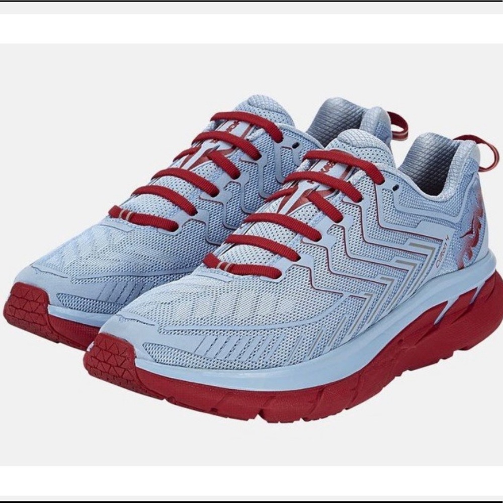 Outdoor Voices x Hoka Clifton 8.5 VGUC Goji Berry